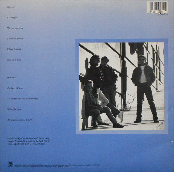Supertramp / Free As A Bird - LP USED