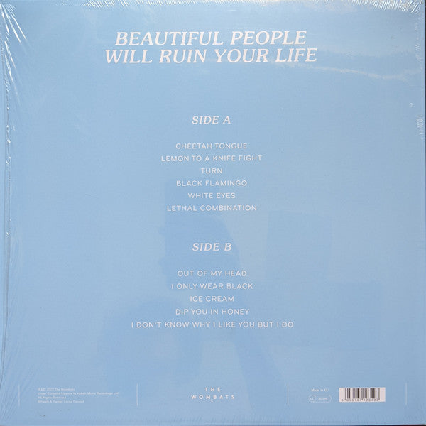 The Wombats / Beautiful People Will Ruin Your Life - LP CLEAR