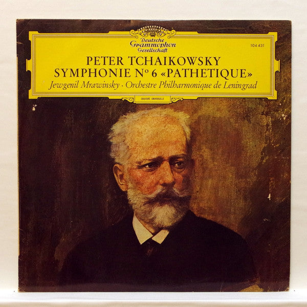 Peter Tchaikowsky / Orchestre Philharmonique De Leningrad, Jewgenil Mrawinsky / Symphonie Nr.6 »Pathétique« - LP Used