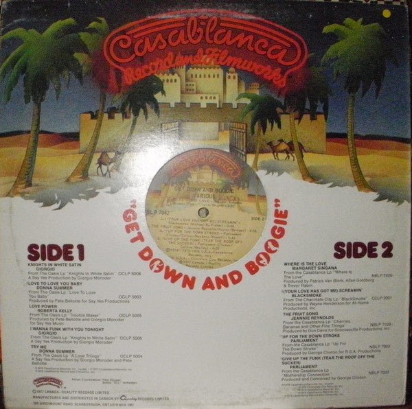 Various / Get Down And Boogie - LP Used