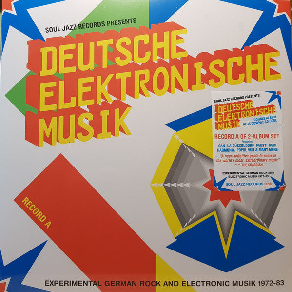 Various – Deutsche Elektronische Musik (Experimental German Rock And Electronic Musik 1972-83) (Record A)) - 2LP