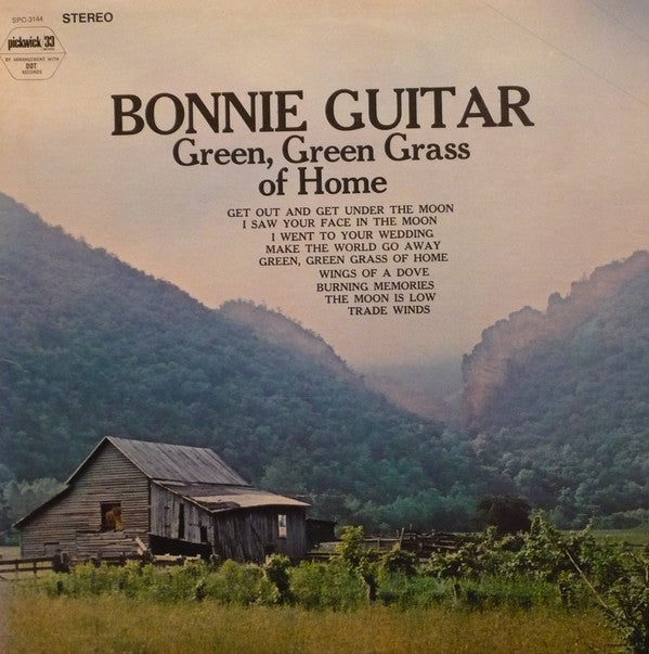 Bonnie Guitar / Green, Green Grass Of Home - LP (used)