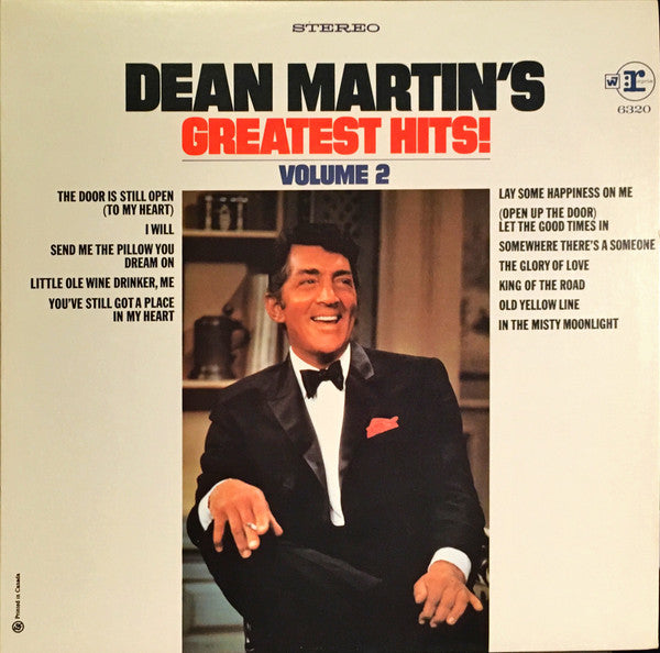 Dean Martin / Dean Martin's Greatest Hits! Volume 2 - LP Used