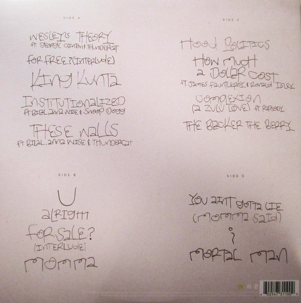 Kendrick Lamar / To Pimp A Butterfly - 2LP
