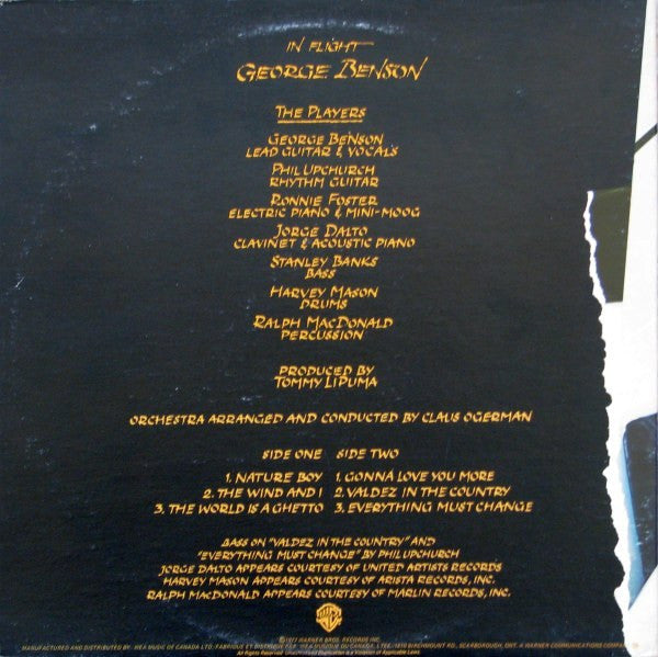 George Benson / In Flight - LP Used