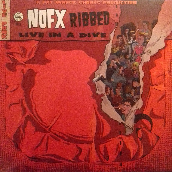 NOFX / Ribbed - Live In A Dive - LP