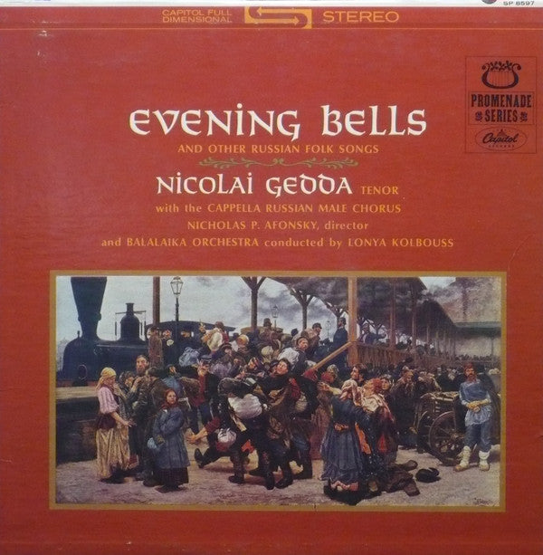 Nicolai Gedda / Evening Bells & Other Russian Folk Songs - LP (used)