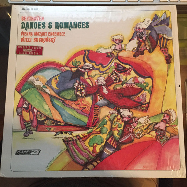 Beethoven - Vienna Mozart Ensemble, Willi Boskovsky / Dances & Romances - LP (used)