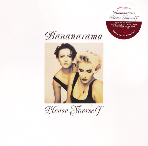 Bananarama Please Yourself - LP+CD white
