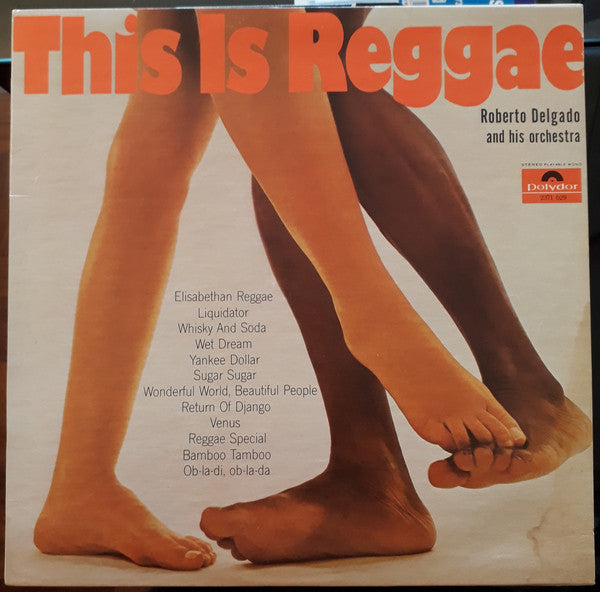 Roberto Delgado & His Orchestra / This Is Reggae - LP (used)