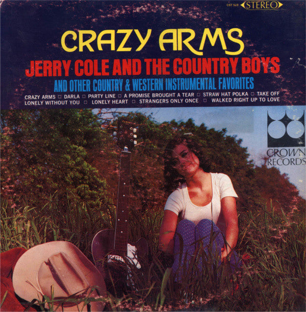 Jerry Cole And The Country Boys / Crazy Arms, And Other Country & Western Instrumental Favorites - LP Used