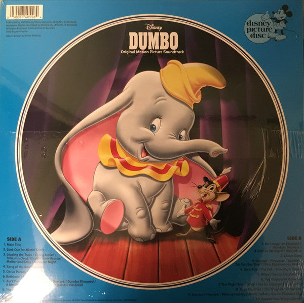 Ned Washington, Frank Churchill And Oliver Wallace / Dumbo (O.S.T) - LP PICT DISC