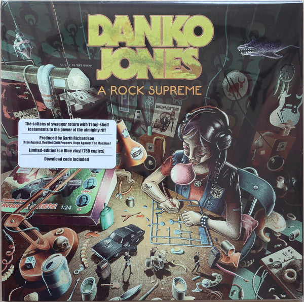 Danko Jones / A Rock Supreme - LP (BLUE)