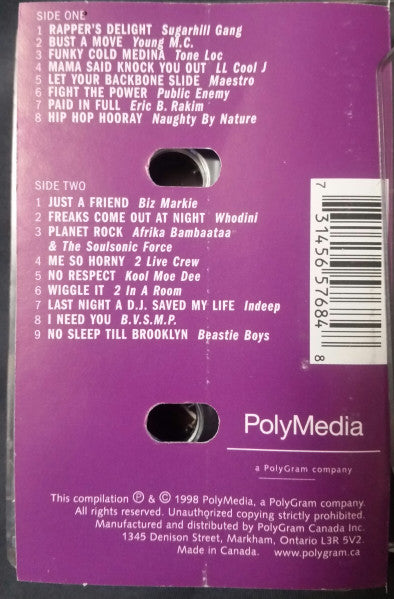 Various / Back In Tha Day - K7 (Used)