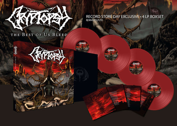 Cryptopsy / The Best Of Us Bleed - 4LP RED RSD2019