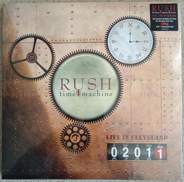 Rush / Time Machine 2011: Live In Cleveland - 4LP