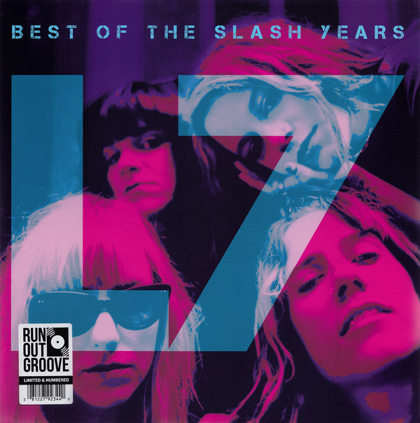 L7 / Best Of The Slash Years - LP pink or green NUMBERED