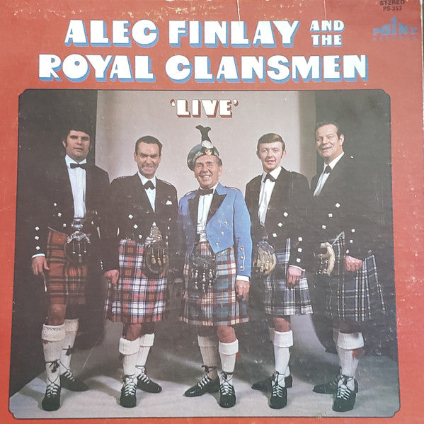 Alec Finlay And The Royal Clansmen / Live - LP (used)