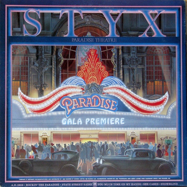 Styx / Paradise Theater - LP Occasion