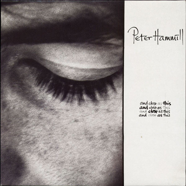 Peter Hammill / And Close As This - LP Used