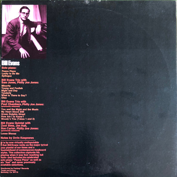 Bill Evans / Peace Piece And Other Pieces - 2LP Used