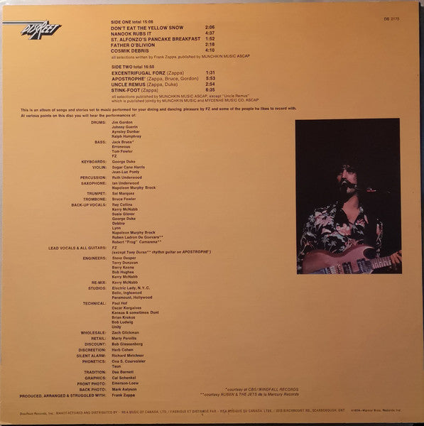 Frank Zappa / Apostrophe (') - LP Used