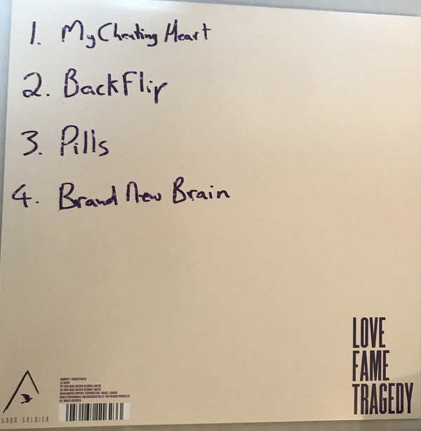 Love Fame Tragedy / I Don't Want To Play The Victim, But I'm Really Good At It - 10"