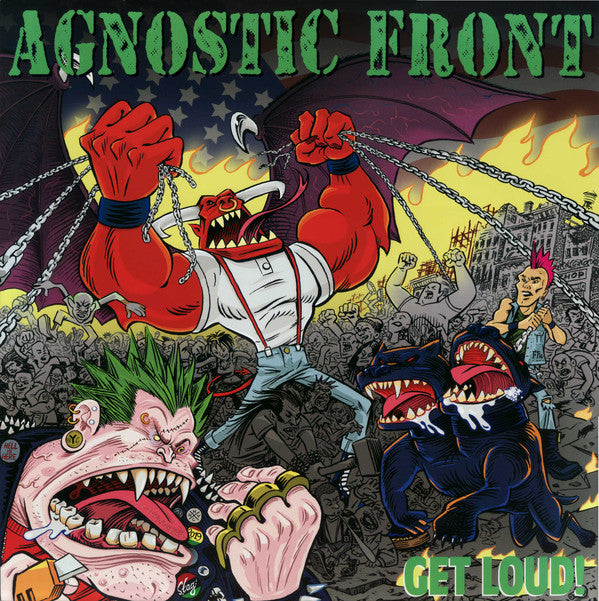Agnostic Front / Get Loud! - LP RED