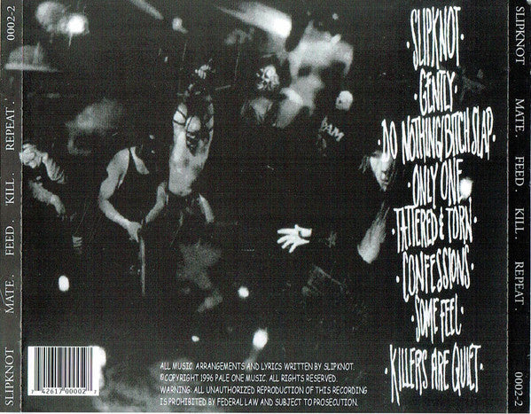 Slipknot / Mate. Feed. Kill. Repeat. - CD (Used)