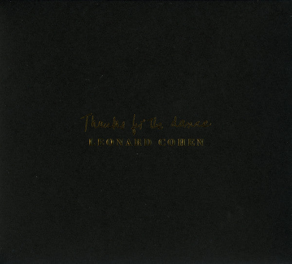 Leonard Cohen / Thanks For The Dance - CD