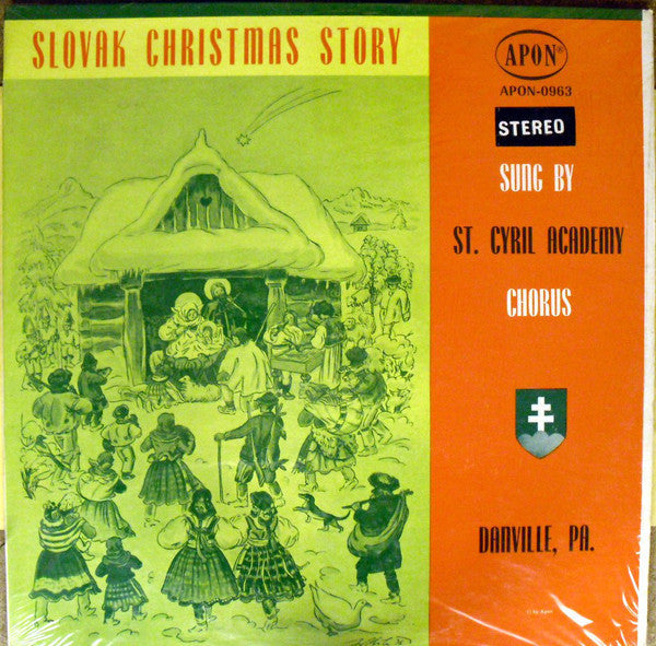 St. Cyril Academy Choir / Slovak Christmas Story -LP (used)