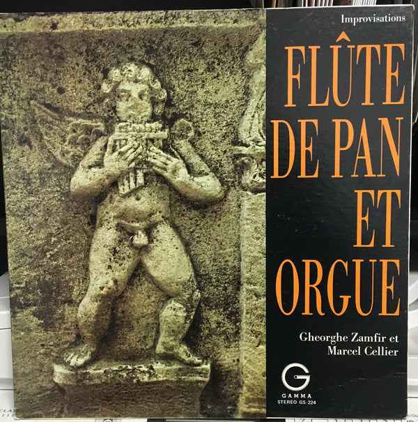 Gheorghe Zamfir, Marcel Cellier / Improvisations: Flute De Pan Et Orgue - LP Used