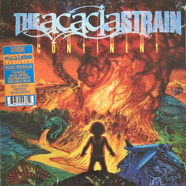 The Acacia Strain / Continent - LP Blue Opaque Inside Transparent Orange (Used)
