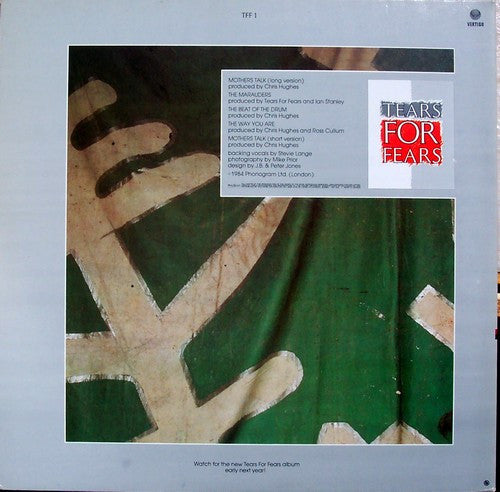 Tears For Fears / Mothers Talk - 12" (occasion)
