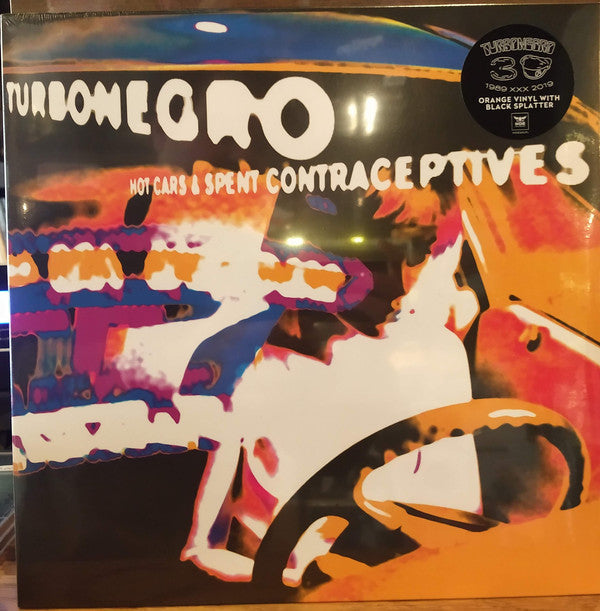 Turbonegro / Hot Cars & Spent Contraceptives - LP ORANGE/BLACK SPLATTER