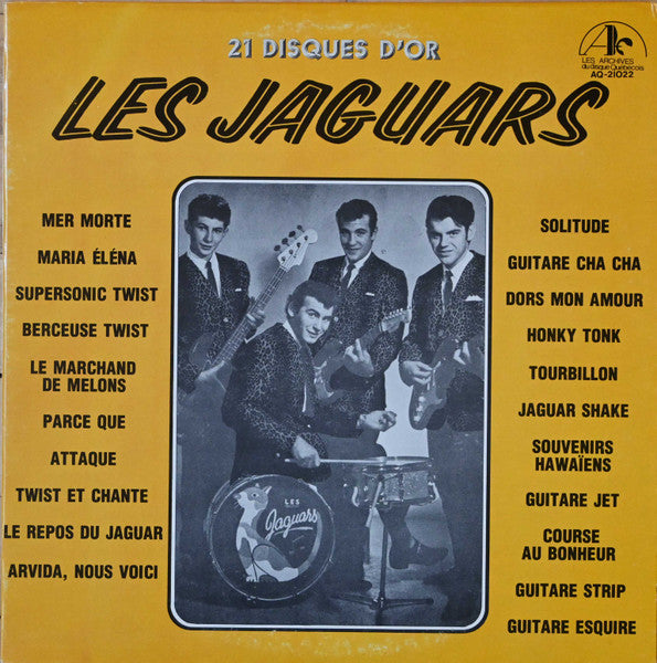 Les Jaguars / 21 Disques D'Or - LP Used