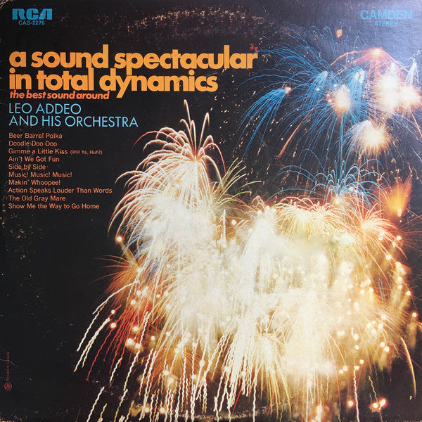 Leo Addeo And His Orchestra / A Sound Spectacular In Total Dynamics - LP Used