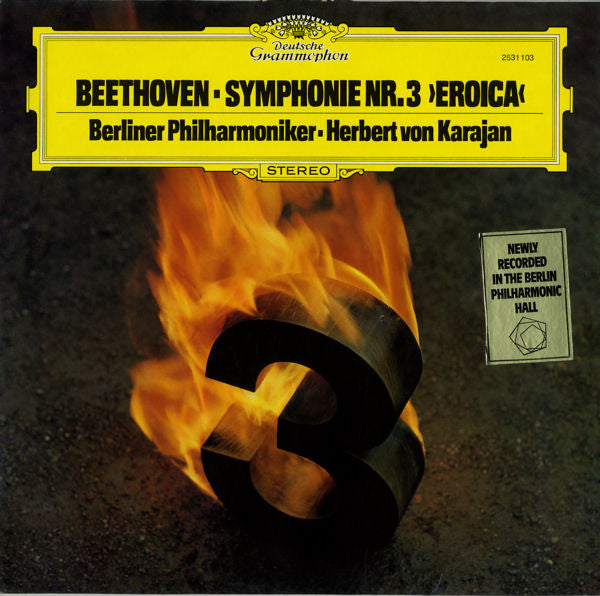 Beethoven, Herbert von Karajan / Symphonie Nr. 3 'Eroica' - LP Used