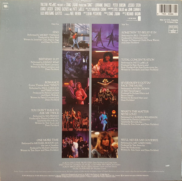 Various / Sing (Original Motion Picture Soundtrack) - LP USED