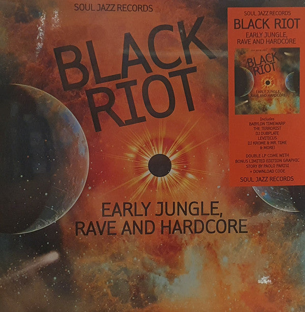 Various / Black Riot (Early Jungle, Rave And Hardcore) - 2LP