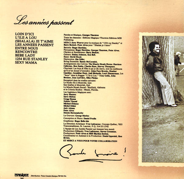 Boule Noire / Les Années Passent - LP Used