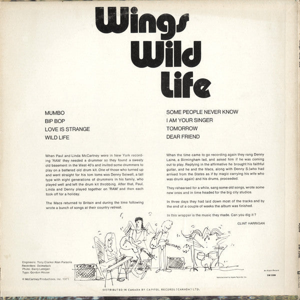 Wings / Wild Life - LP USED