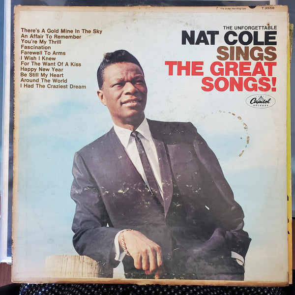 Nat King Cole / The Unforgettable Nat Cole Sings The Great Songs! - LP Used