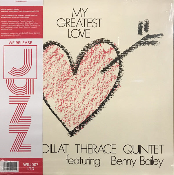 Boillat Thérace Quintet Ft Benny Bailey / My Greatest Love - LP