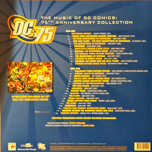 Soundtrack / The Music Of DC Comics: 75th Anniversary Collection - LP