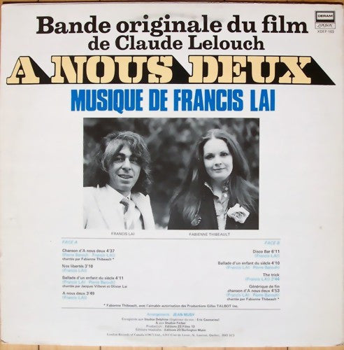 Francis Lai / A Nous Deux (Bande Originale Du Film) - LP USED