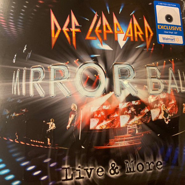 Def Leppard / Mirror Ball: Live & More - 3LP TRANSPARENT