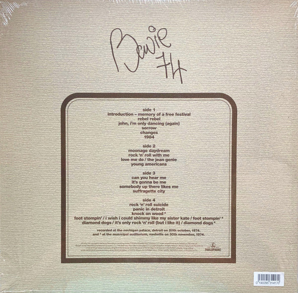 David Bowie / I'm Only Dancing (The Soul Tour 74) - 2LP Used