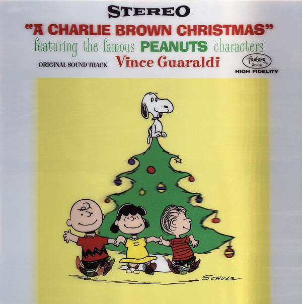 Vince Guaraldi Trio / A Charlie Brown Christmas - LP LENTICULAR COVER