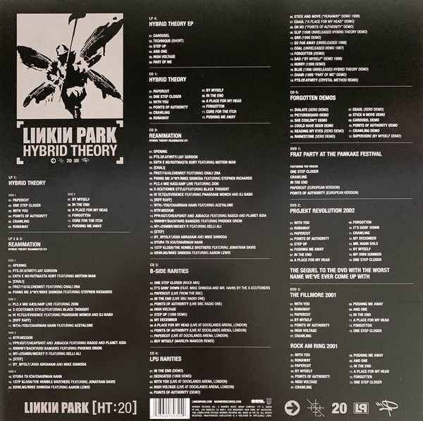 Linkin Park / Hybrid Theory - 4LP cd dvd